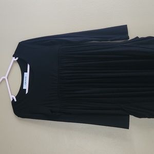Remie Girl long sleeve black dress size 6 *EUC